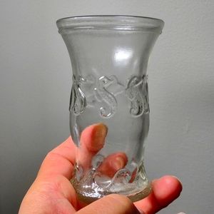 Vintage Seahorse shot glass